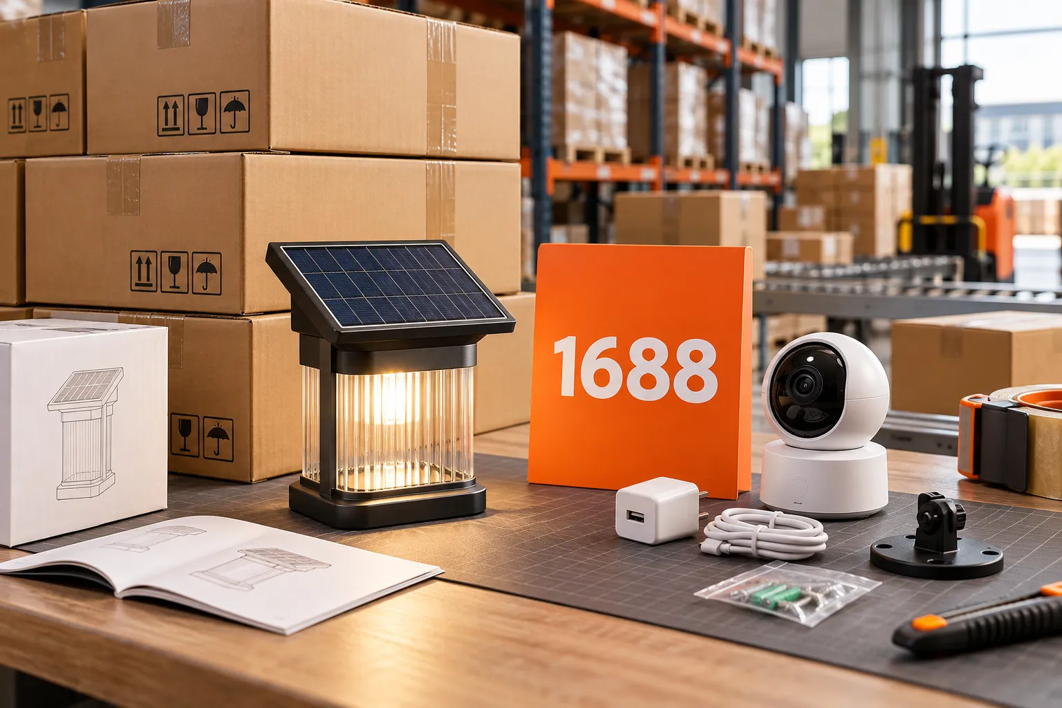 Wholesale product sourcing and merchandise prepared for purchase through 1688